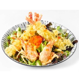 สลัดกุ้งเทมปุระ