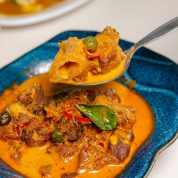 พะแนงเนื้อน่องลาย