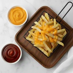 เฟรนช์ฟรายส์ชีส เยิ้มมม