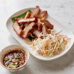 คอหมูทอด