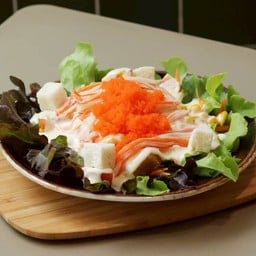 DL สลัดปูอัดครีมกุ้งไข่กุ้ง