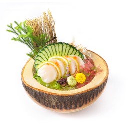 หอยเชลล์ฮอกไกโดซาชิมิ