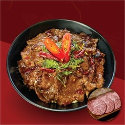 กับข้าว กะเพราเนื้อวากิว