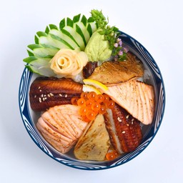 ข้าวหน้ารวมไทเรียว