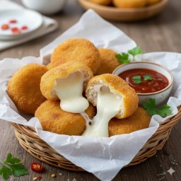 นักเก็ตไก่ชีสลาวา