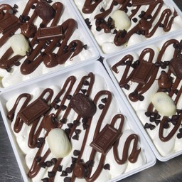 เคักช็อกโกแลตครีมสดนูเทลล่า