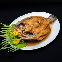 ปลาทับทิมทอดน้ำปลา