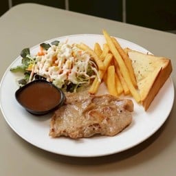 DL สเต็กหมูสันคอ