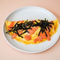 88 ปูซานบูลดักออมเลต 불닭오믈렛 (ออมเลตบะหมี่เกาหลี)