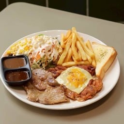 DL COMBO ไก่ชีส + หมูสันคอ