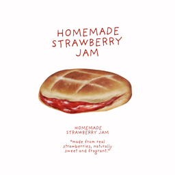 แยมสตอเบอรี่ฝาหรั่งมังค่า