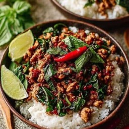 คนรักผัดกะเพรา ริมถนนบรมราชชนนี 107/1