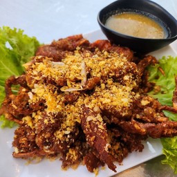 ปูนิ่มทอดกระเทียมพริกไทย