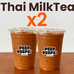 x2 Thai Milk Tea