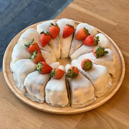 โมจิชีสเค้ก (Mochi Basque Burnt Cheesecake)