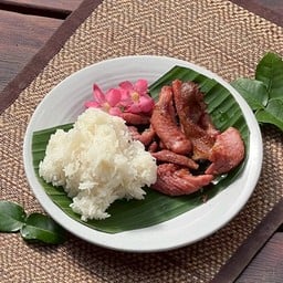 ชุดหมูทอด (อิ่มสไตล์อาหารเหนืิอ)