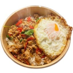 MISS MAX ข้าวกะเพราหมูสับ