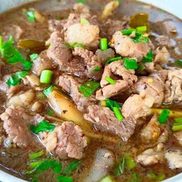 ต้มแช่บเนื้อเปลื่อย