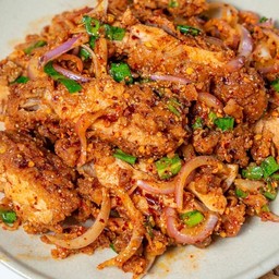 ยำไก่แซ่บ สูตรเฮีย (กับข้าว)