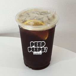 Iced Lemon Soda Americano