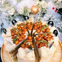 เค้กกาแฟแม็คคาเดเมีย (Macadamia Coffee Cake)