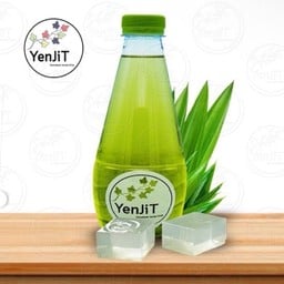 น้ำวุ้นใบเตย (Pandan Jelly Juice)