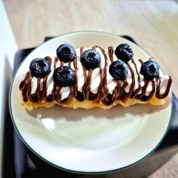 Blueberry Nutella Cloud  Croffle
