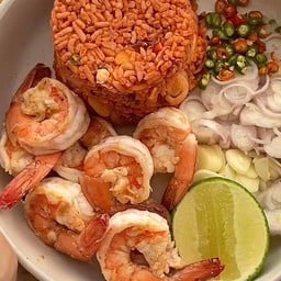 ข้าวขยำมันกุ้ง