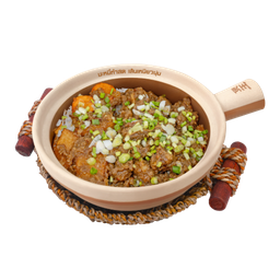 ข้าวอบหม้อดินเนื้อตุ๋นน้ำแดง Braised Beef Claypot Rice (OL)