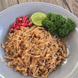 กุ้งฝอยคั่วเกลือ