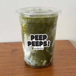 Maple Syrup Matcha Latte