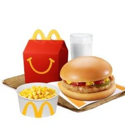 ชุดแฮปปี้มีล & ของเล่น (เบอร์เกอร์หมู)