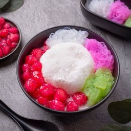 ซ่าหริ่ม ทับทิมกรอบน้ำกะทิ.