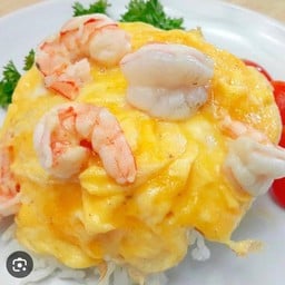 ข้าวไข่ขันหน้ากุ้ง