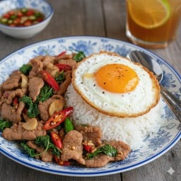 ข้าวพริกแกงตราด (เผ็ดร้อนหอมสมุนไพร)