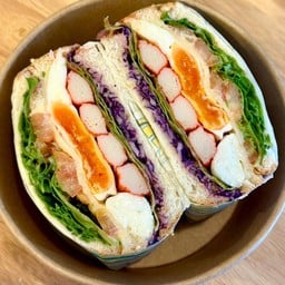 Crab Stick & Egg ปูอัด + ไข่