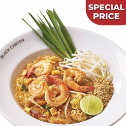 ผัดไทยเส้นใสกุ้งสด (Popular)