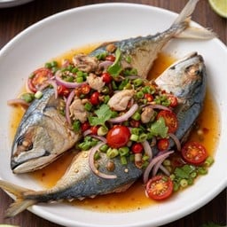 Salted Mackerel Salad