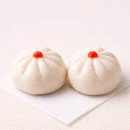 ซาลาเปาหมูสับมินิเจดดาก้อน(2ก้อน)