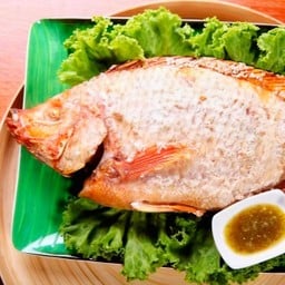 ปลาทับทิมเผาเกลือ