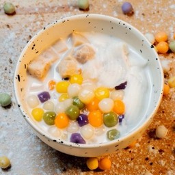 บัวลอยน้ำเต้าหู้.