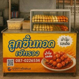 ร้านลูกชิ้นทอดเจ๊ทรวง เซเว่นอุดมสุข30