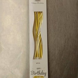Long HBD Candles 1 Pack (6pcs)
