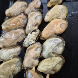 หอยแมงภู่ย่างหม่าล่า