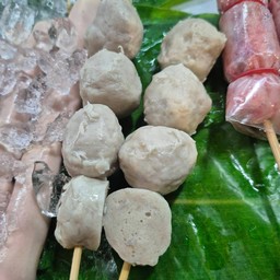 ลูกชิ้นเอ็นไก่ย่างหม่าล่า