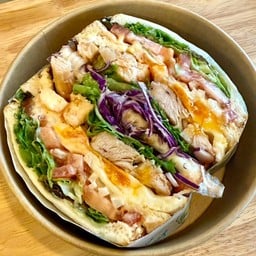 Golden Noon Chicken  ไก่, ไข่, ซอสตามใจ