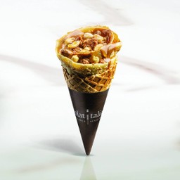 เครปพีนัทและคาราเมล