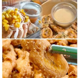 กล้วยปิ้ง+กล้วยทอด