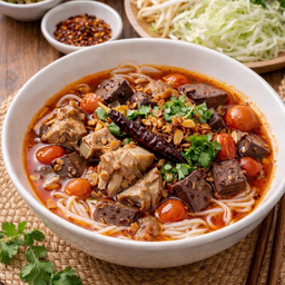 ขนมจีนน้ำเงี้ยวหมู (อิ่มสไตล์อาหารเหนือ)