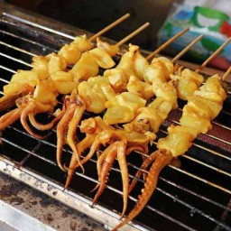 เทพหมึกย่างมีนบุรี สวนสยาม10